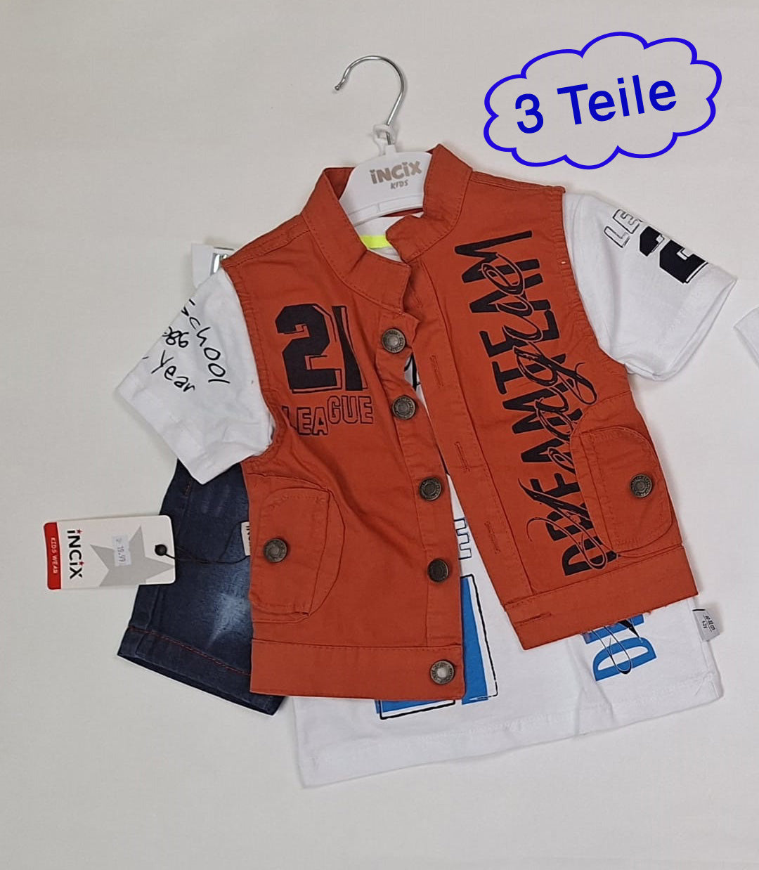 Dreiteiliges Set für Kinder: