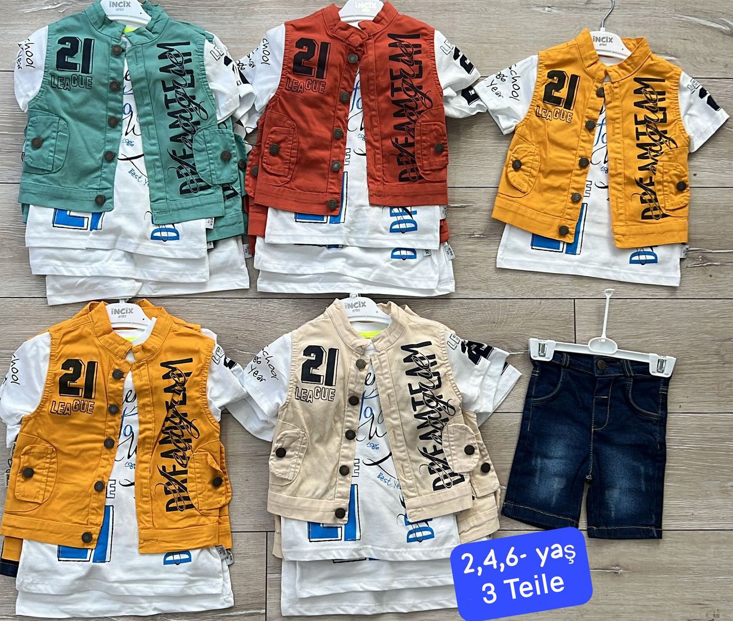 Dreiteiliges Set für Kinder: