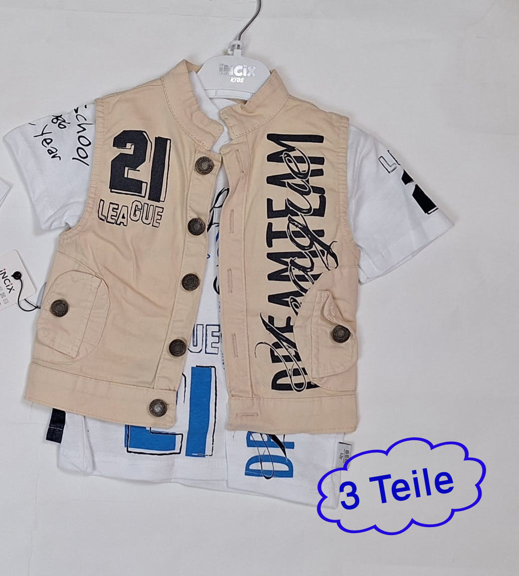 Dreiteiliges Set für Kinder: